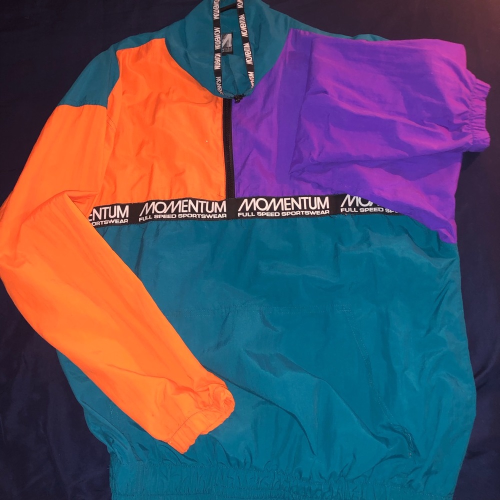Vintage Momentum windbreaker XL